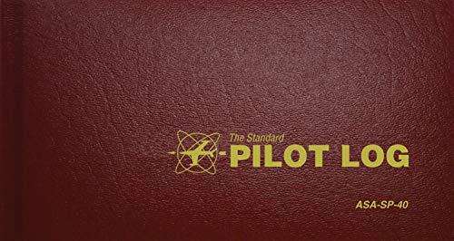The Standard Pilot Log (Burgundy): Asa-Sp-40 (Standard Pilot Logbooks)