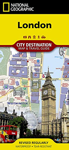 London (National Geographic Destination City Map)