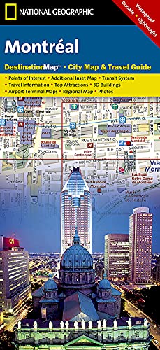 Montreal (National Geographic Destination City Map)