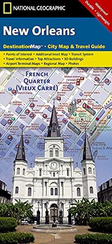 New Orleans (National Geographic Destination City Map)