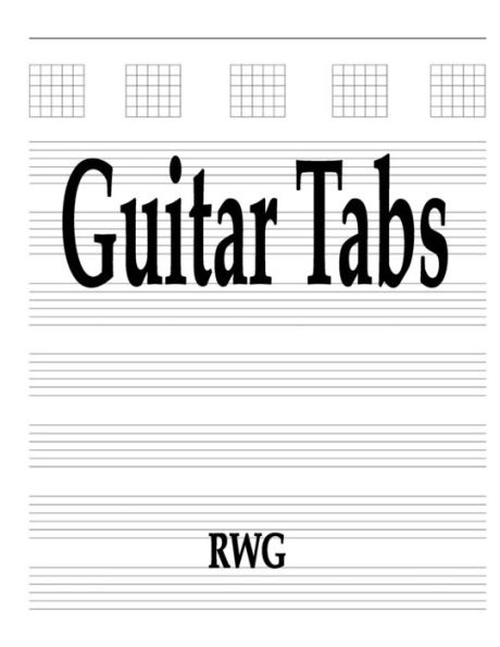 Guitar Tabs: 50 Pages 8.5" X 11" - 9781607969228