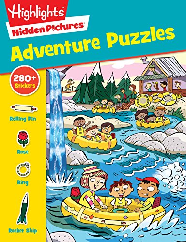 Adventure Puzzles (Highlights?????? Sticker Hidden Pictures????)