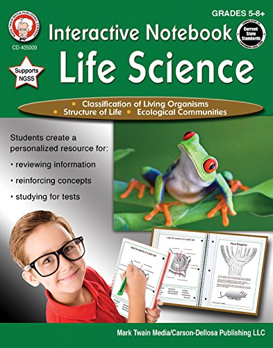 Mark Twain - Interactive Notebook: Life Science, Grades 5 - 8