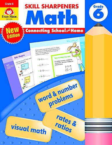 Skill Sharpeners: Math, Grade 6