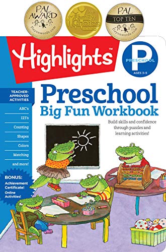 Preschool Big Fun Workbook (Highlights??ñ?? Big Fun Activity Workbooks)