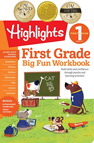 First Grade Big Fun Workbook (Highlights??ñ?? Big Fun Activity Workbooks)
