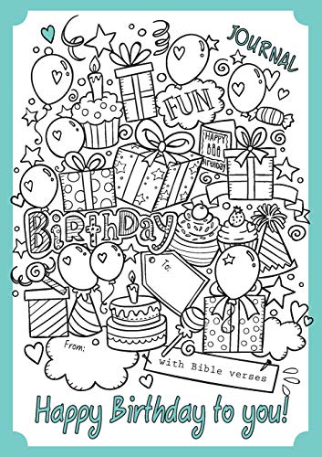 Happy Birthday To You: Personalized journal gift with Bible verses