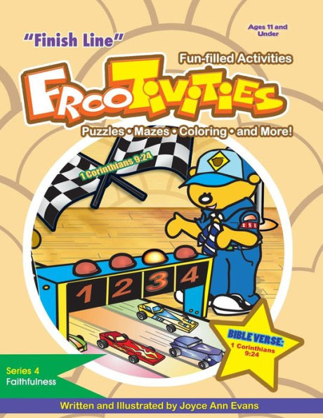 Finish Line Frootivities™ (4) (Frootbearer Frootivities(Tm) - Activity Book)