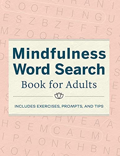 Mindfulness Word Search Book For Adults