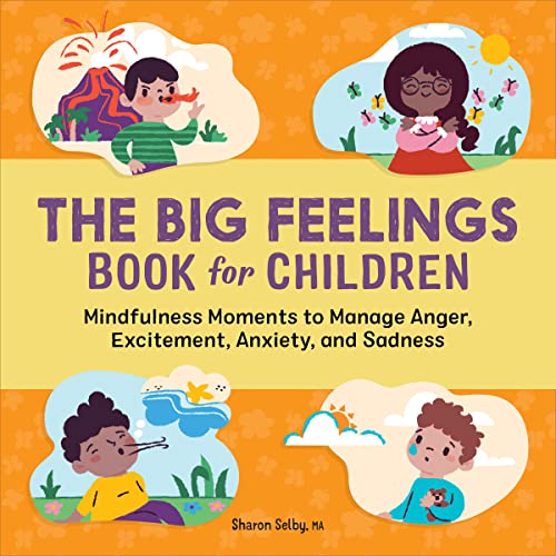 The Big Feelings Book For Children : Mindfulness Moments To Manage Anger, Excitement, Anxiety, And Sadness