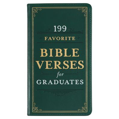 199 Favorite Bible Verses for Graduates, Faux Leather