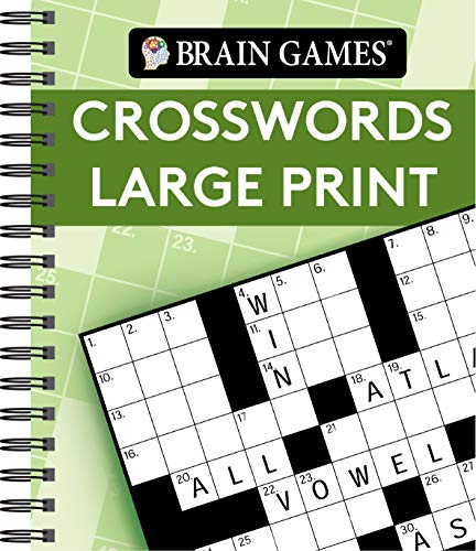 Brain Games Large Print Crosswords