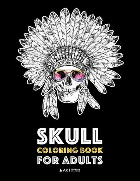 Skull Coloring Book For Adults: Detailed Designs For Stress Relief; Advanced Coloring For Men & Women; Stress-Free Designs For Skull Lovers, Great For Halloween Parties