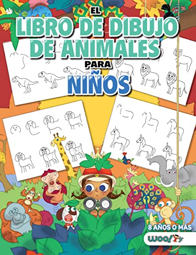 El Libro de Dibujo de Animales Para Ni?os: C?mo Dibujar 365 Animales, Paso a Paso (libros para ni?os de 10 a?os, libros para ni?os de 10 a?os) (Spanish Edition)