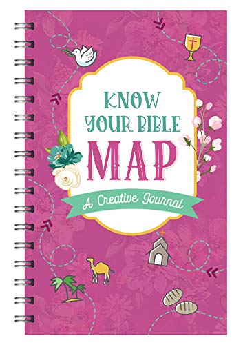 Know Your Bible Map [Women's Cover]: A Creative Journal (Faith Maps)