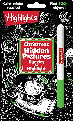 Christmas Hidden Pictures Puzzles To Highligh