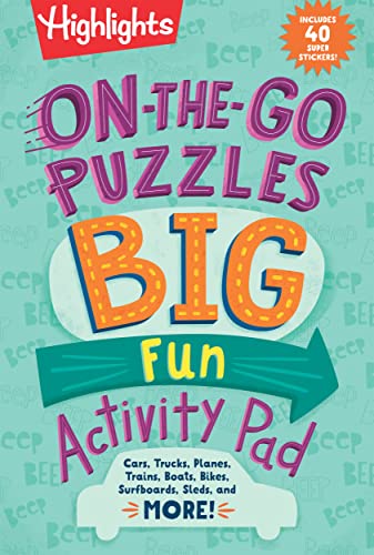 On-The-Go Puzzles Big Fun Activity Pa