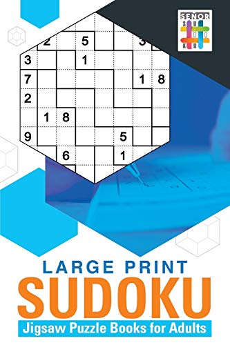 Large Print Sudoku Jigsaw Puzzle Books For Adults