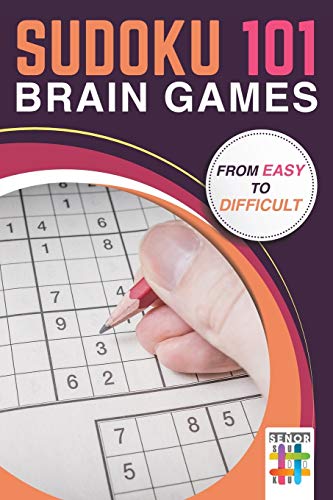 Sudoku 101 Brain Games From Easy To Difficult