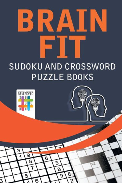 Brain Fit | Sudoku And Crossword Puzzle Books