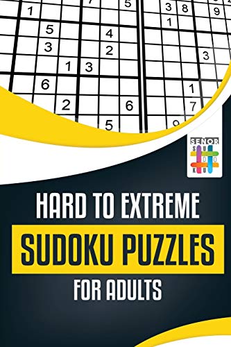 Hard To Extreme Sudoku Puzzles For Adults