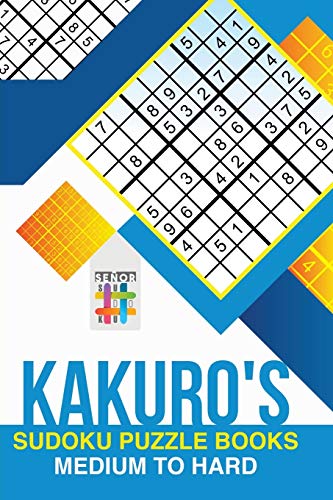 Kakuro's Sudoku Puzzle Books Medium To Hard