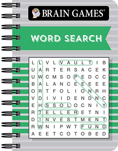 Brain Games Mini - Word Search (Green)
