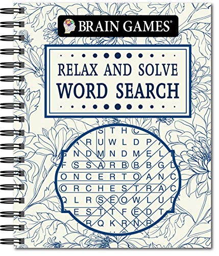 Brain Games - Relax And Solve: Word Search (Toile)