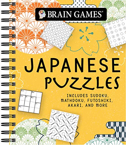 Brain Games - Japanese Puzzles: Includes Sudoku, Mathdoku, Futoshiki, Akari, And More!