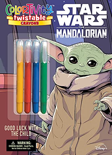 Star Wars The Mandalorian Colortivity: Good Luck With The Child (Twistable Crayons)