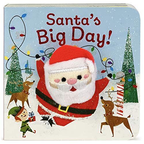 Santa's Big Day (Finger Puppet Board Book)