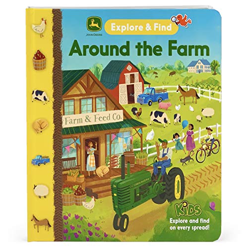 On the Farm (John Deere Explore & Find Book) (John Deere Explore & Find Interactive Children's Book)