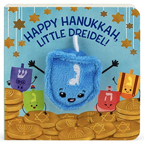 Happy Hanukkah, Little Dreidel (Finger Puppet Board Book) (Children's Interactive Finger Puppet Board Book)