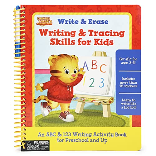 Daniel Tiger Writing & Tracing Skills For Kids