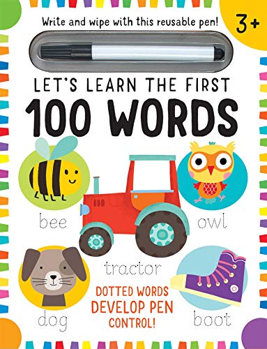Let's Learn: First 100 Words (Write and Wipe)