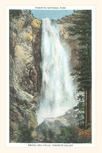 The Vintage Journal Bridal Veil Falls, Yosemite National Park, California (Pocket Sized