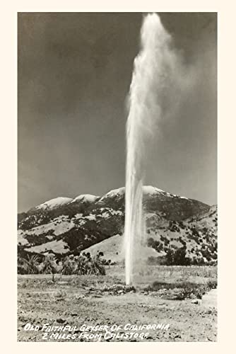 The Vintage Journal Geyser Near Calistoga, California (Pocket Sized