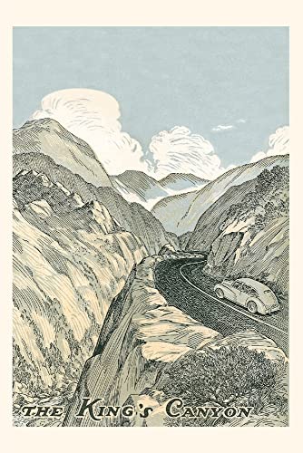 Vintage Journal King's Canyon Poster (Pocket Sized