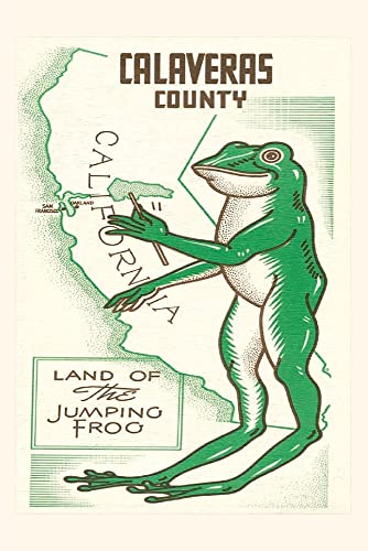Vintage Journal Jumping Frog Of Calaveras County, California (Pocket Sized