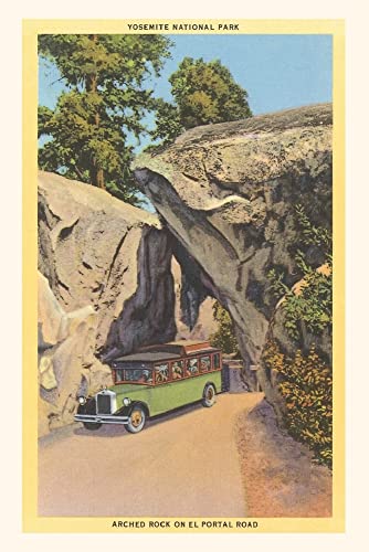 Vintage Journal Arched Rock, El Portal Road, Yosemite (Pocket Sized