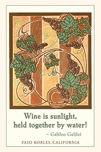 Vintage Journal Galileo Quote, Paso Robles (Pocket Sized