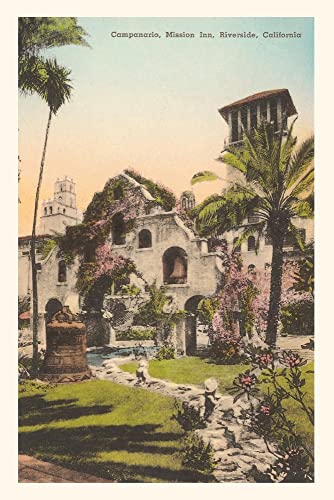 Vintage Journal Companario, Mission Inn, Riverside California (Pocket Sized