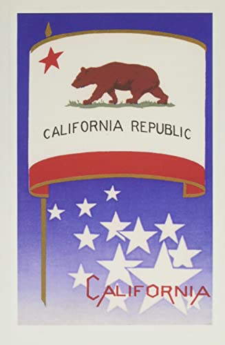 Vintage Journal California State Flag (Pocket Sized