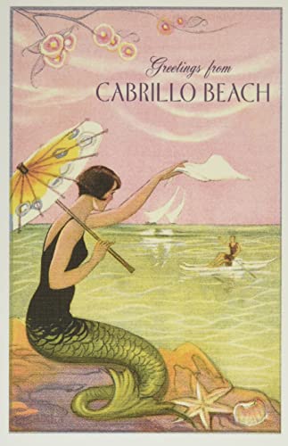 Vintage Journal Greetings From Cabrillo Beach (Pocket Sized