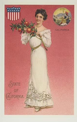 Vintage Journal California Belle (Pocket Sized