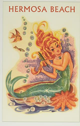 Vintage Journal Hermosa Beach Mermaid (Pocket Sized