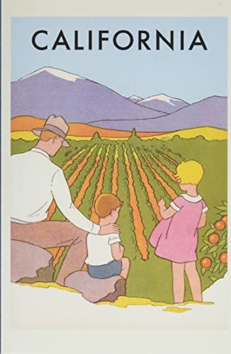 Vintage Journal California Travel Poster (Pocket Sized