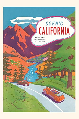 Vintage Journal California Travel Poster (Pocket Sized - Found Image Press Journals) - 9781648118609