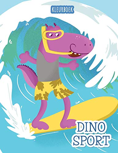 Dino Sport: Kleurboek (Dutch Edition)
