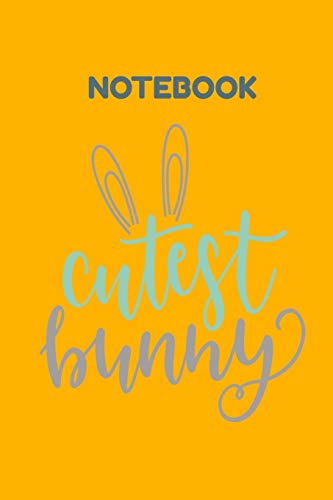 The Cutest Bunnies: 120 Handwriting Paper Pages Large Big 6" X 9" For Eastern And For School Boys, Girls, Kids And Pupils